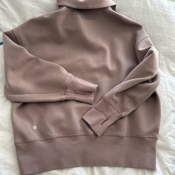 Neiwai half-zip wool blend sweatshirt - Picture 5 of 8